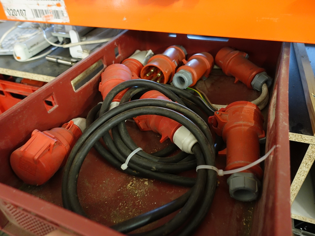 Starkstromverlängerungskabel als Gesamtposten