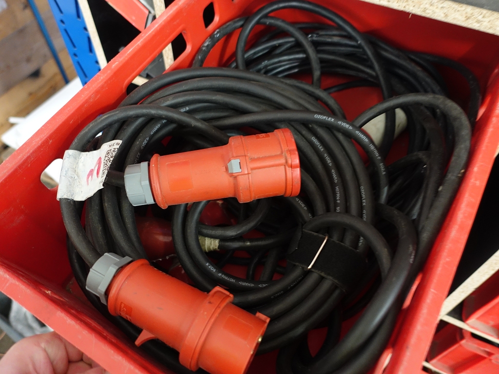 Starkstromverlängerungskabel als Gesamtposten