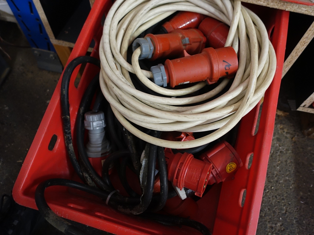 Starkstromverlängerungskabel als Gesamtposten