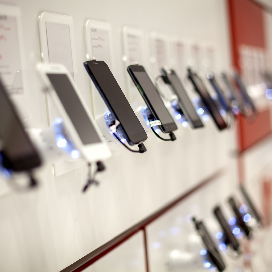 GSM aparati Slika trgovine