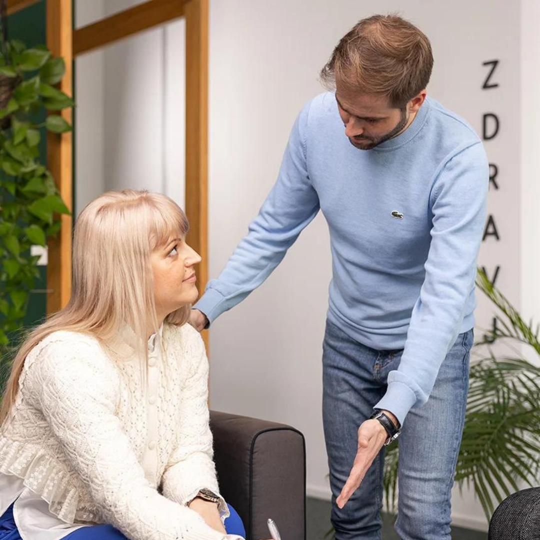 Točka zdravja Slika trgovine