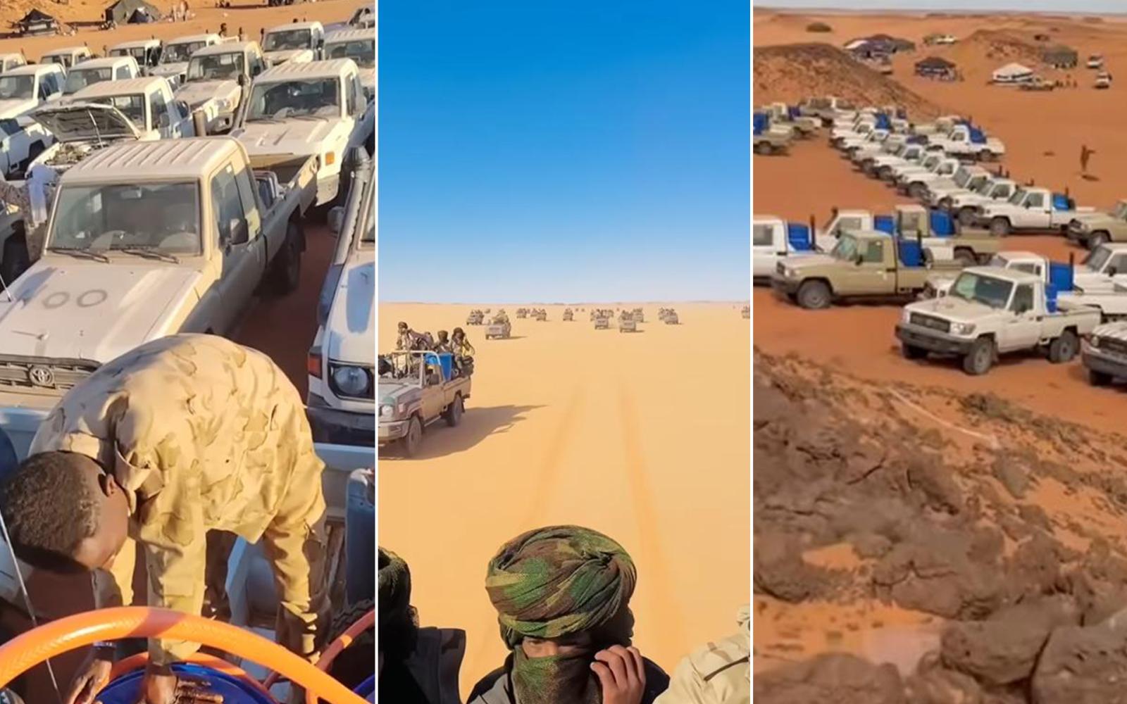 صور الأقمار الصناعية تكشف استمرار نشاط معسكر الدعم السريع في صحراء ليبيا قرب الحدود السودانية