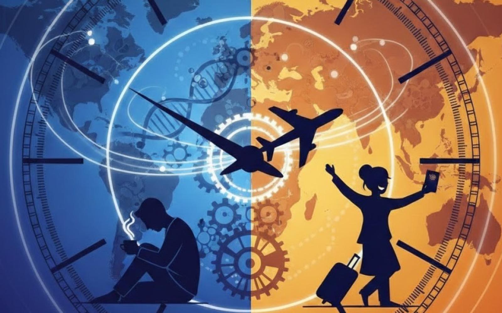 باحثون يابانيون يطورون "علاجاً ذكياً" يعد بتجاوز اضطرابات الساعة البيولوجية وتعب السفر