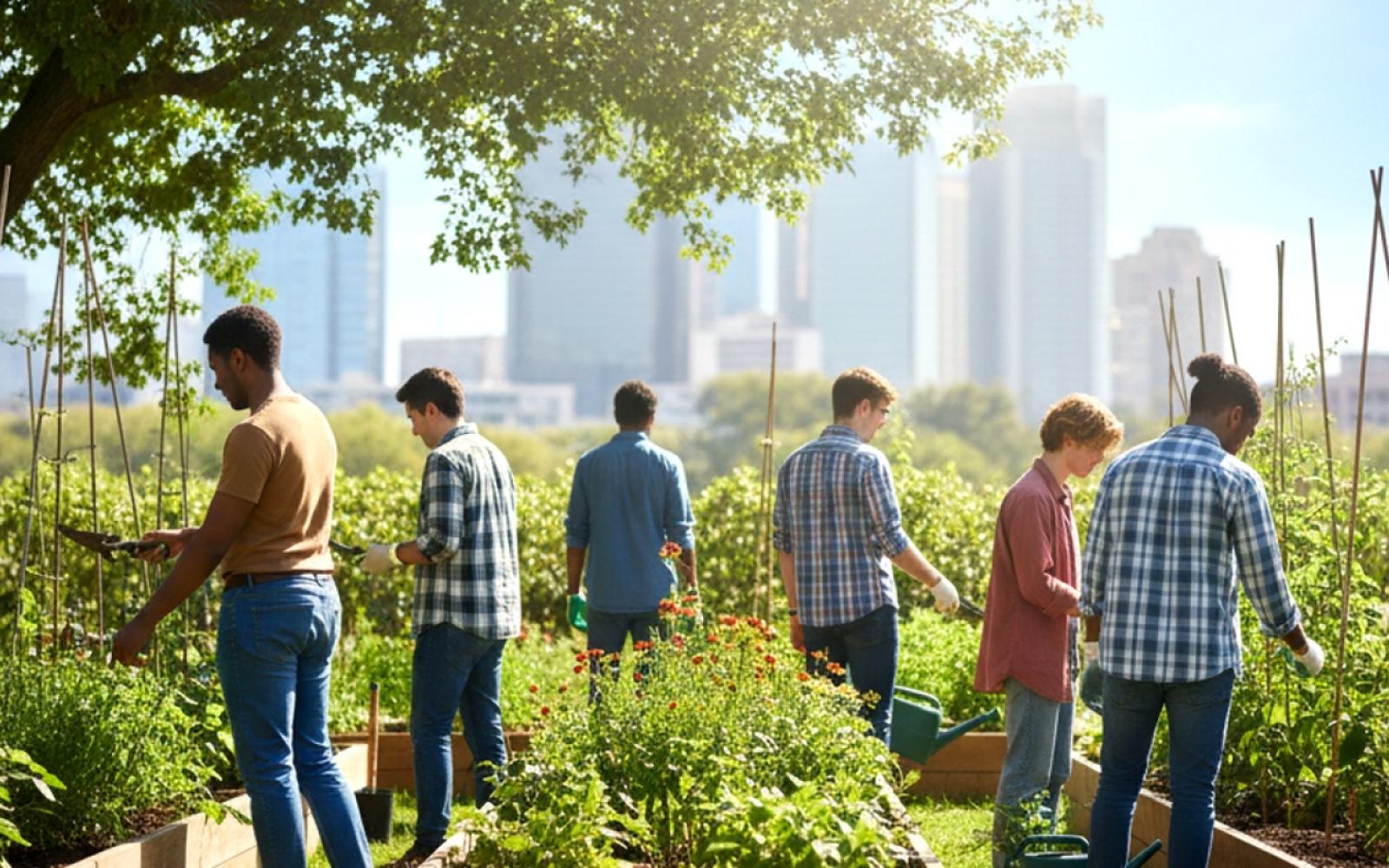 شباب غزة يعيدون الحياة لملعب نادي فلسطين بتل الهوى.. رمز للصمود والإرادة