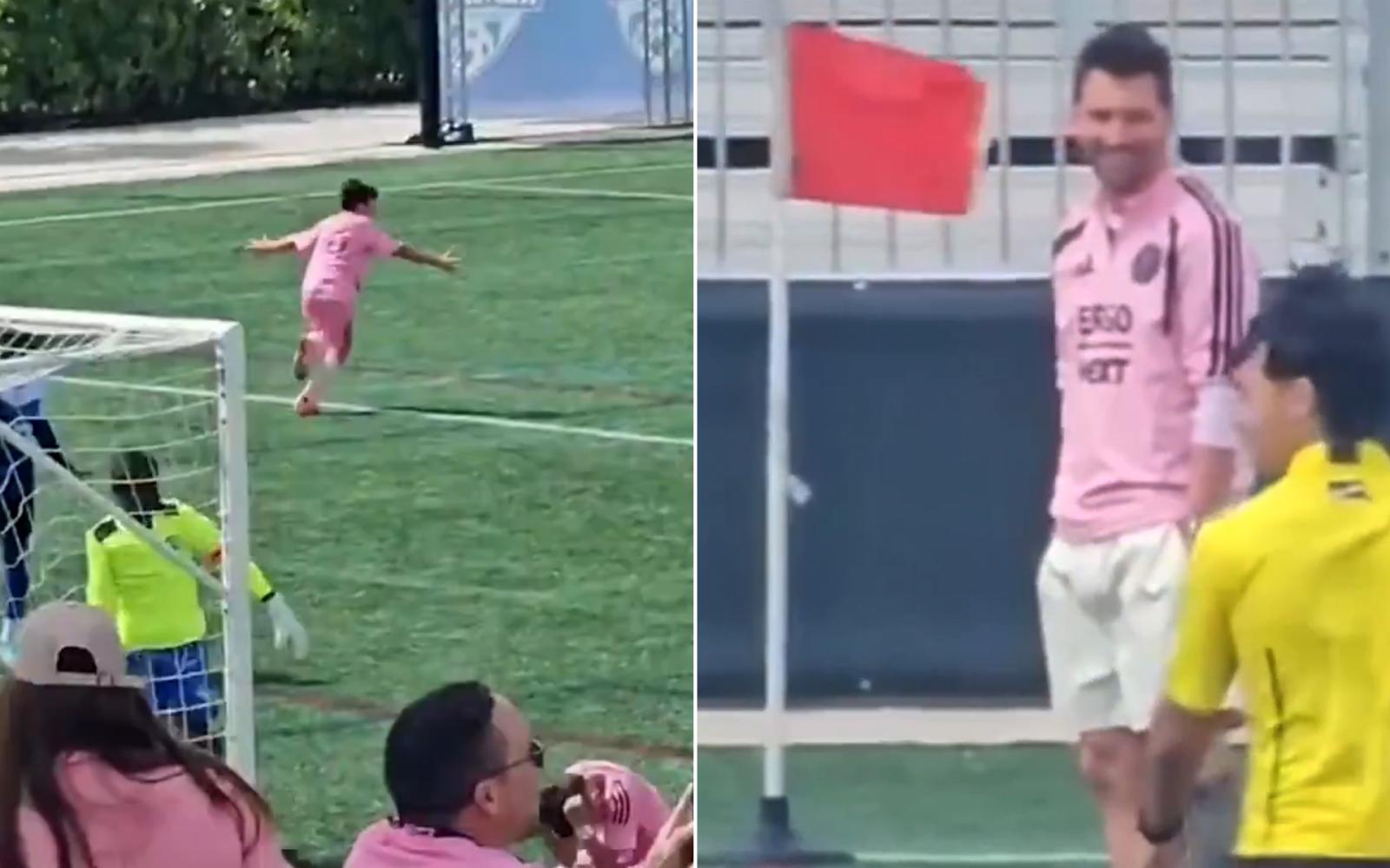 ميسي الأب يتفوق على ميسي النجم: فرحة عارمة بهدف ابنه ماتيو تشعل مواقع التواصل