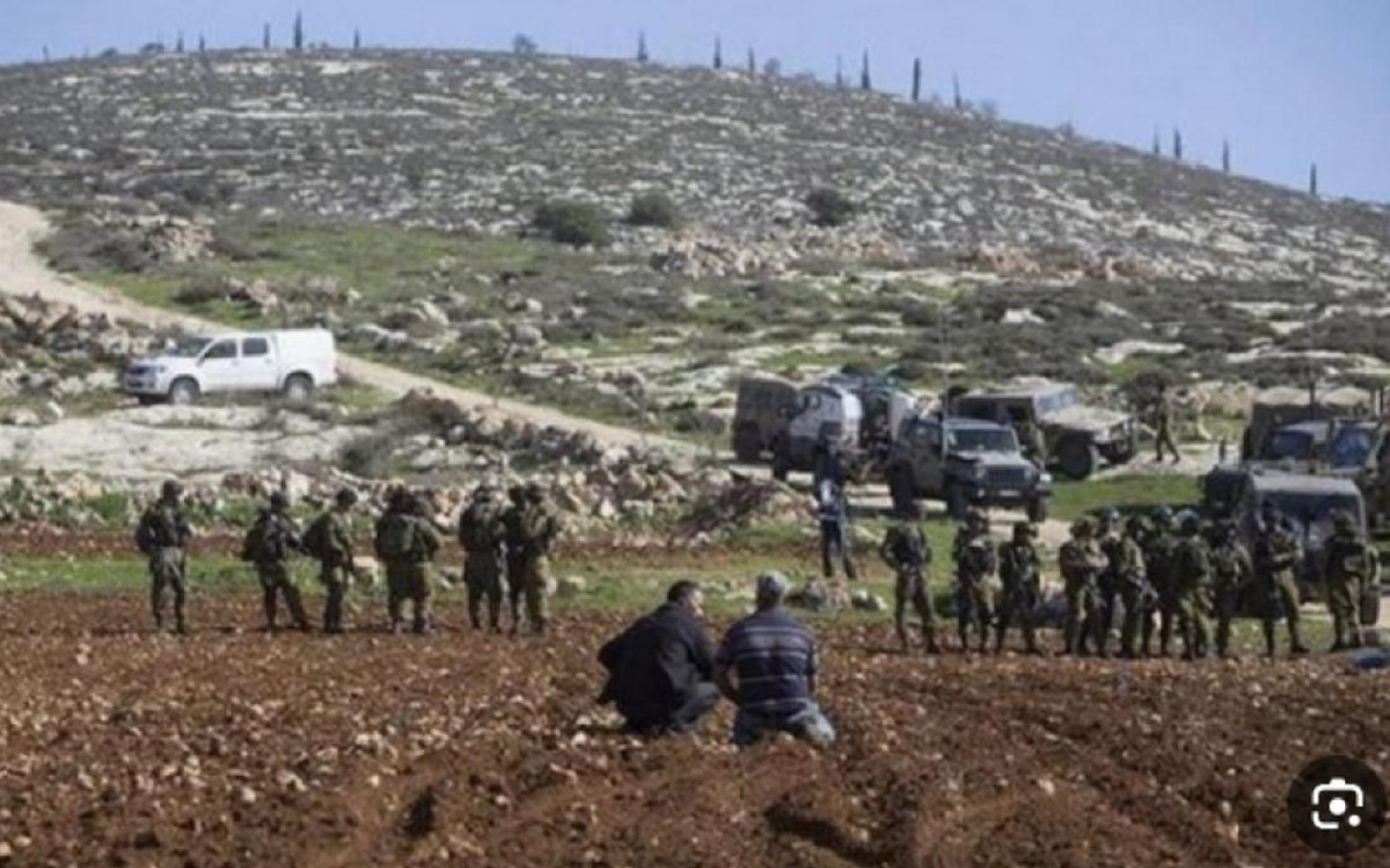 الاحتلال يوسع قبضته على أراضي نابلس: ألفا دونم من سبسطية وبرقة تحت أمر استيلاء جديد