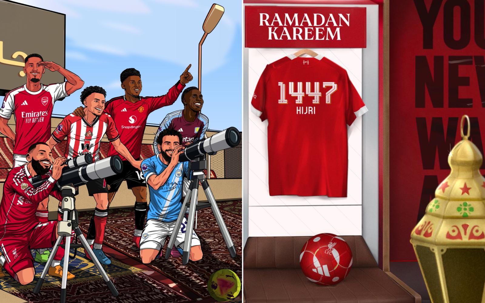 أندية أوروبية كبرى تبتكر تهاني رمضانية مميزة لمشاهديها المسلمين حول العالم
