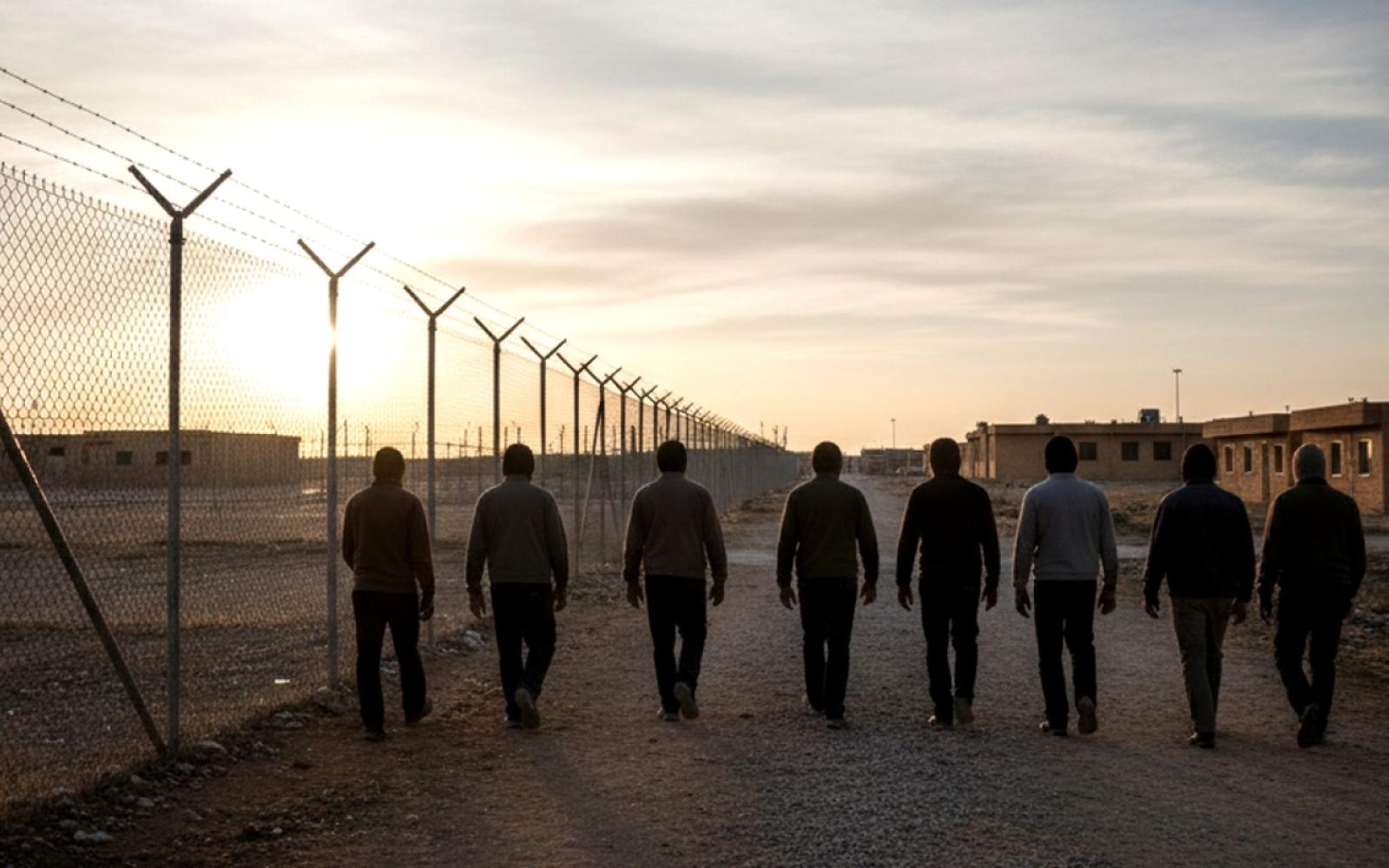 ثمانية أسرى فلسطينيين يصلون غزة بأوضاع صحية متدهورة بعد الإفراج عنهم من سجن سدي تيمان