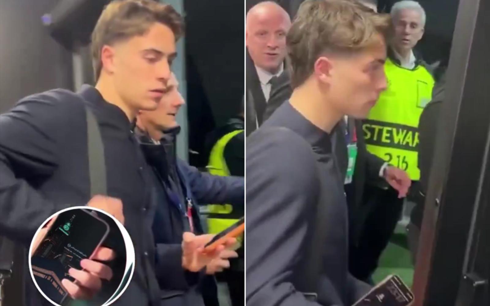 خلفية هاتف نجم يوفنتوس التركي كينان يلدز تثير ضجة واسعة بإظهار الكعبة المشرفة وآية قرآنية