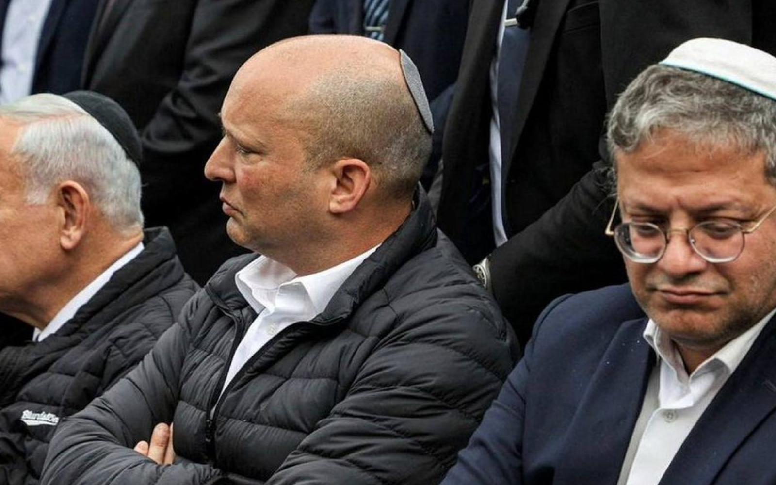 بينيت يصف بن غفير بالفاشل والعنصري ويؤكد رفضه التعاون معه في أي حكومة