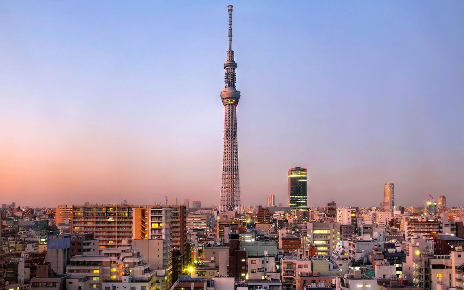 احتجاز 20 شخصًا بينهم أطفال بمصعد "طوكيو سكاي تري" 5 ساعات في حادثة مروعة