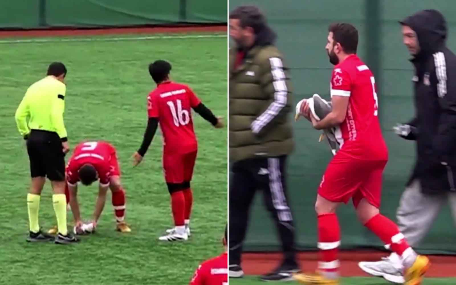 لاعب تركي ينقذ طائر نورس بإنعاش قلبي: مشهد إنساني يثير الإعجاب في ملاعب إسطنبول