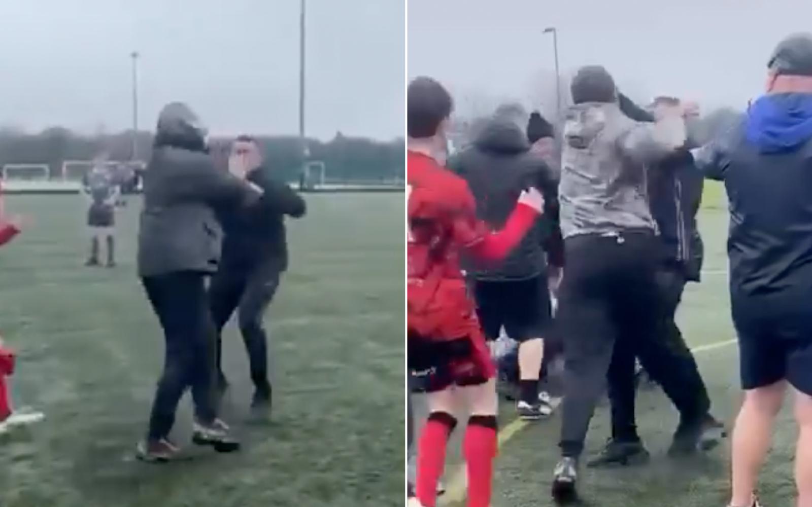 شجار عنيف بين آباء ينهي مباراة ناشئين في ويلز وسط صدمة اللاعبين الصغار