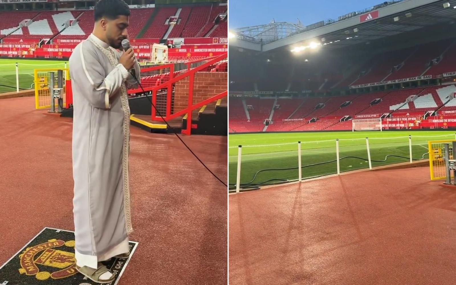 أذان المغرب يصدح في "أولد ترافورد": مانشستر يونايتد يحتفي برمضان بحضور مزراوي