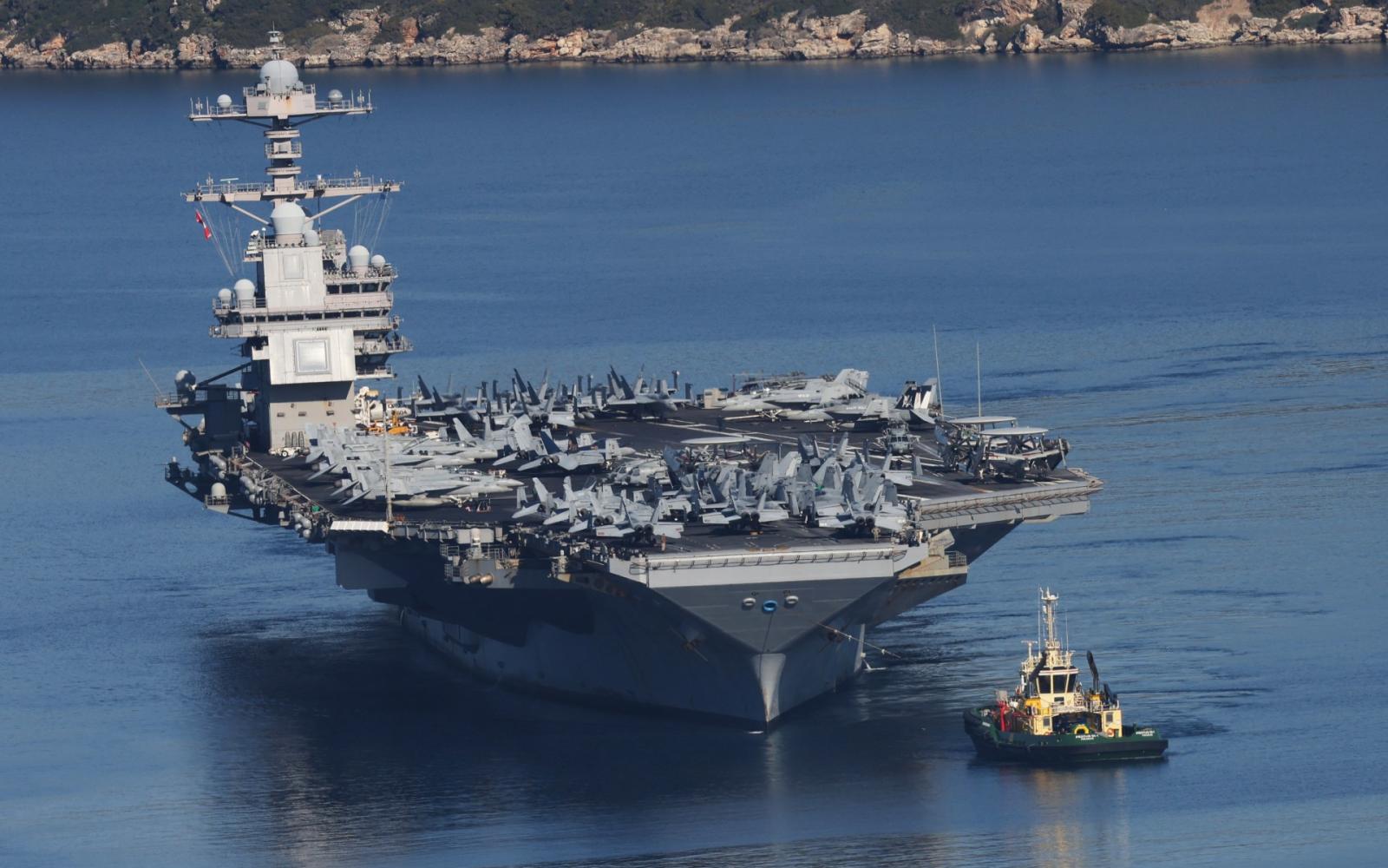 وصول حاملة الطائرات الأمريكية "جيرالد فورد" إلى إسرائيل وسط تصاعد التوتر الإقليمي