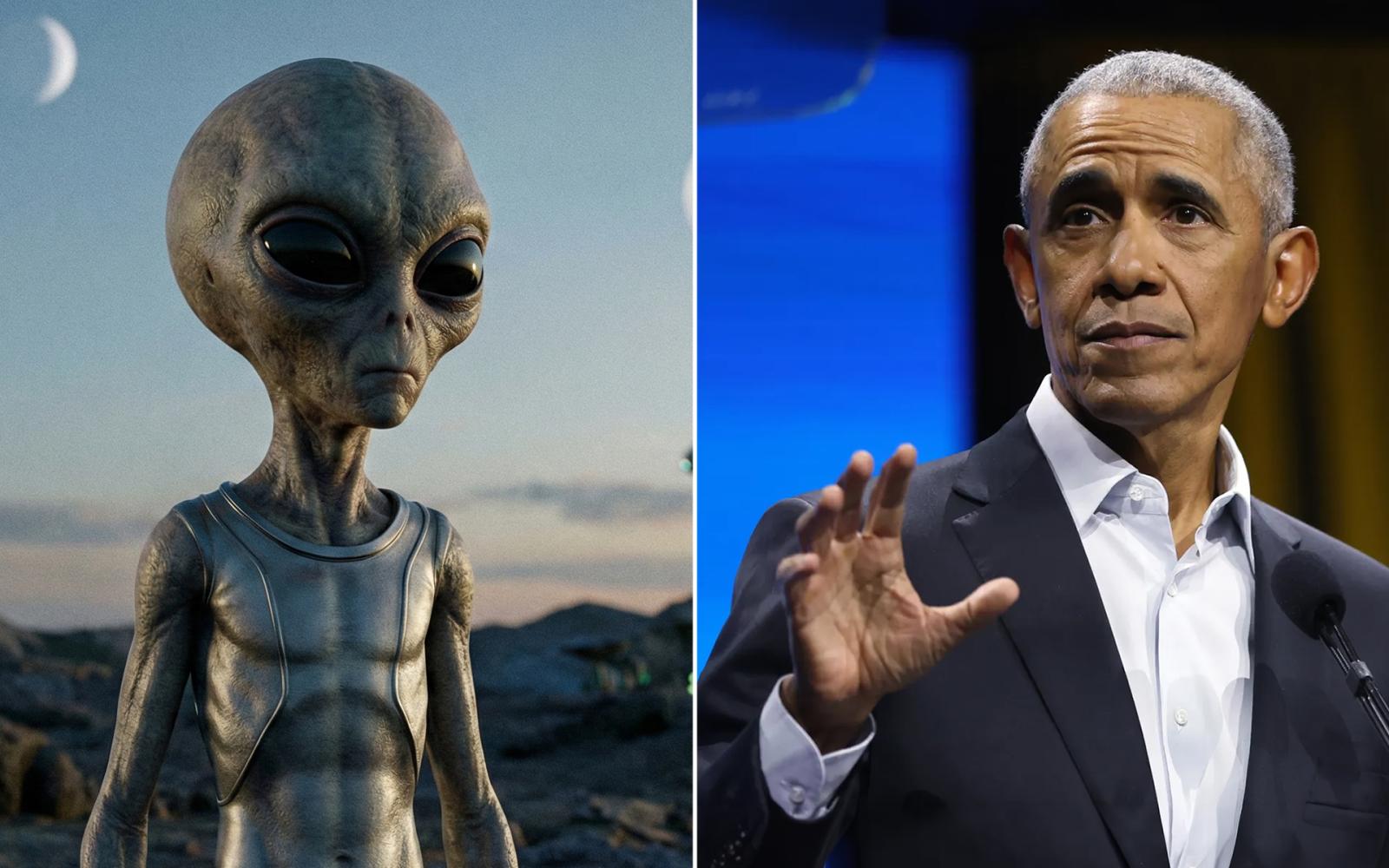 أوباما يثير الجدل: الكائنات الفضائية حقيقية لكنها ليست محتجزة في المنطقة 51