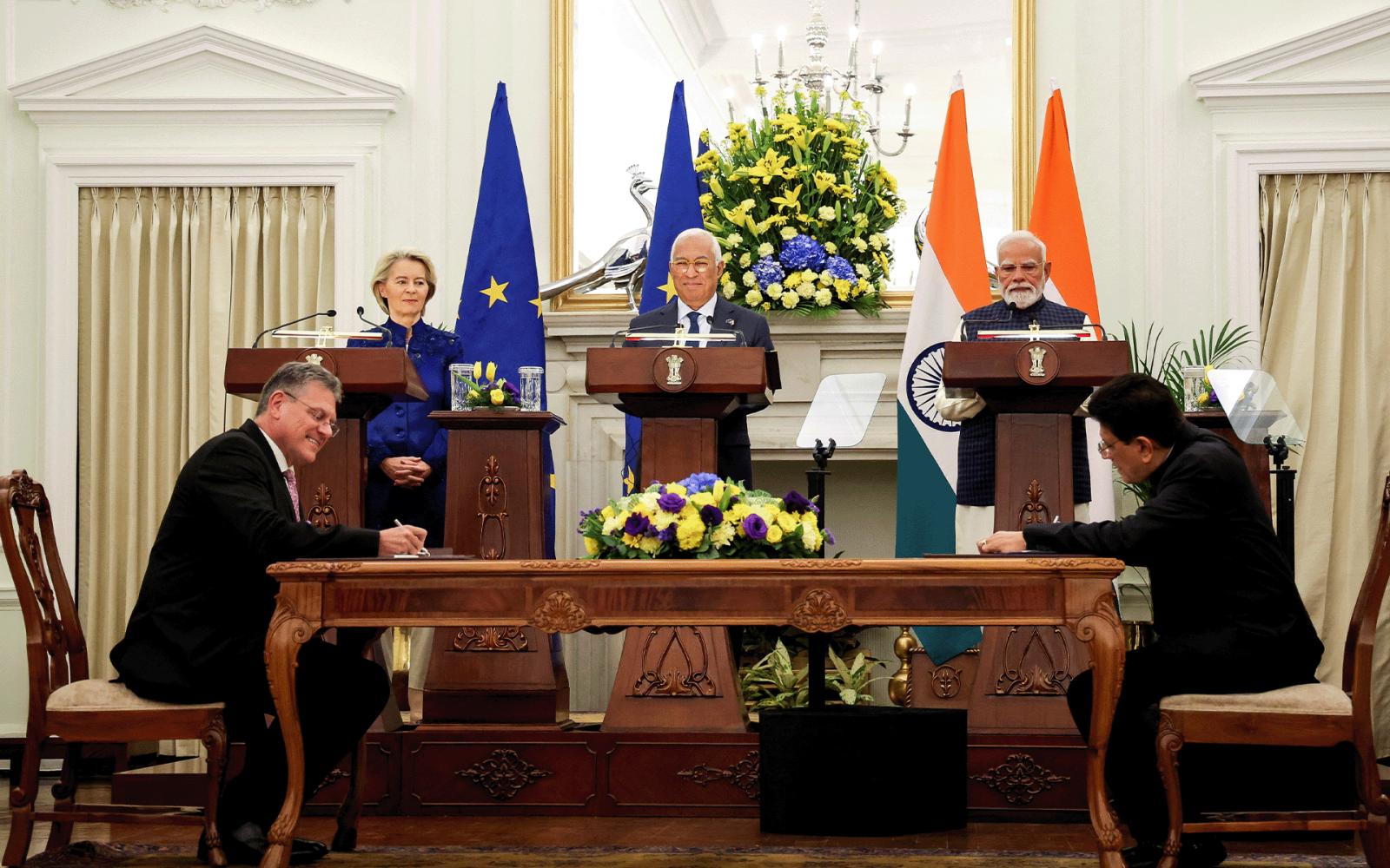 القمة الهندية الأوروبية: إعادة تشكيل الاقتصاد العالمي وتأثيرها المحتمل على الشرق الأوسط