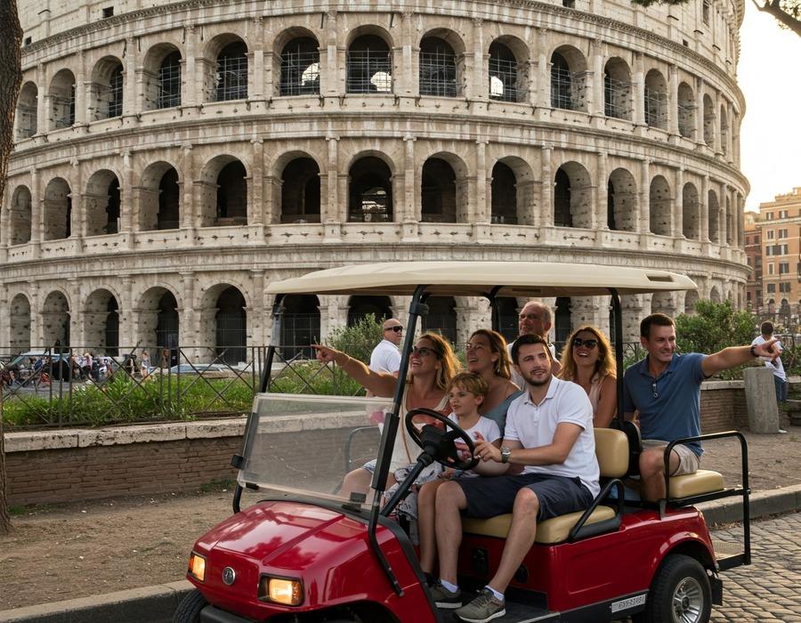 Tour in Golf Car