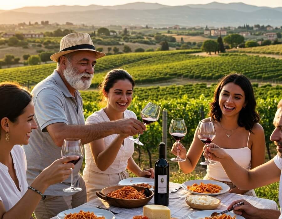 Esperienza enogastronomica e paesaggistica in Campania