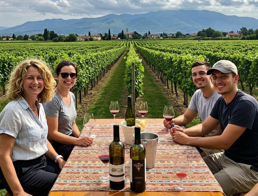 Esperienza enogastronomica e paesaggistica in Veneto