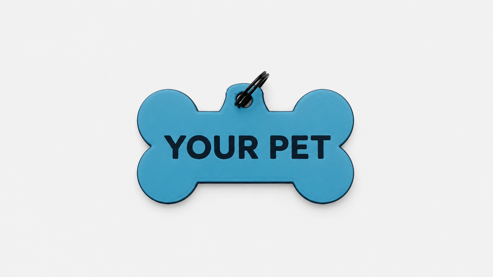 Bone shaped tag with NFC