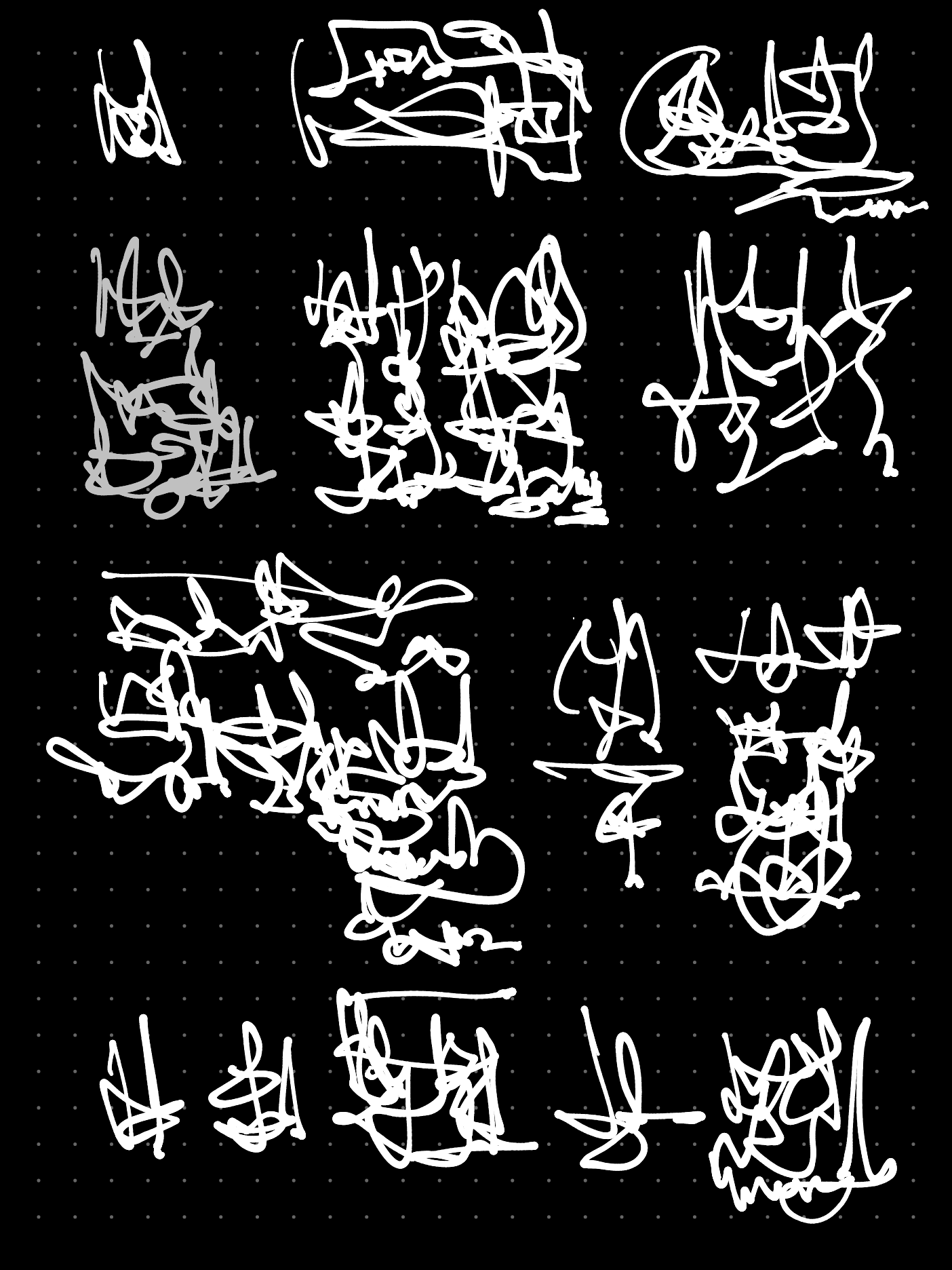 untitled asemic