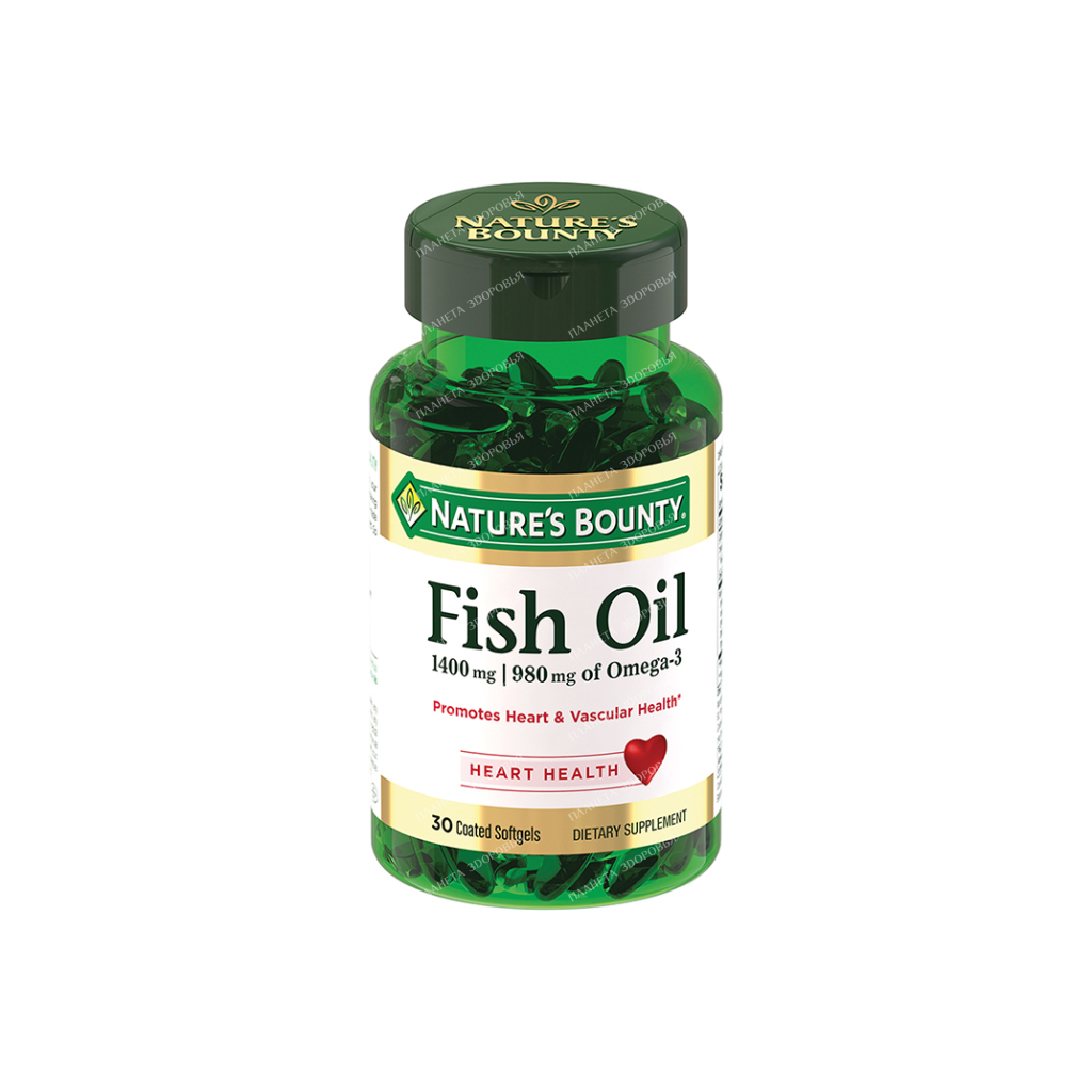 Fish Oil 1400mg Omega-3 Caps #30