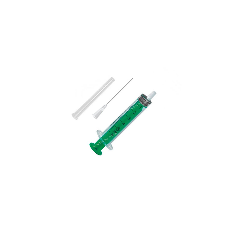 Syringe Avanti Medical three-component single use sterile with a needle 5.0 ml