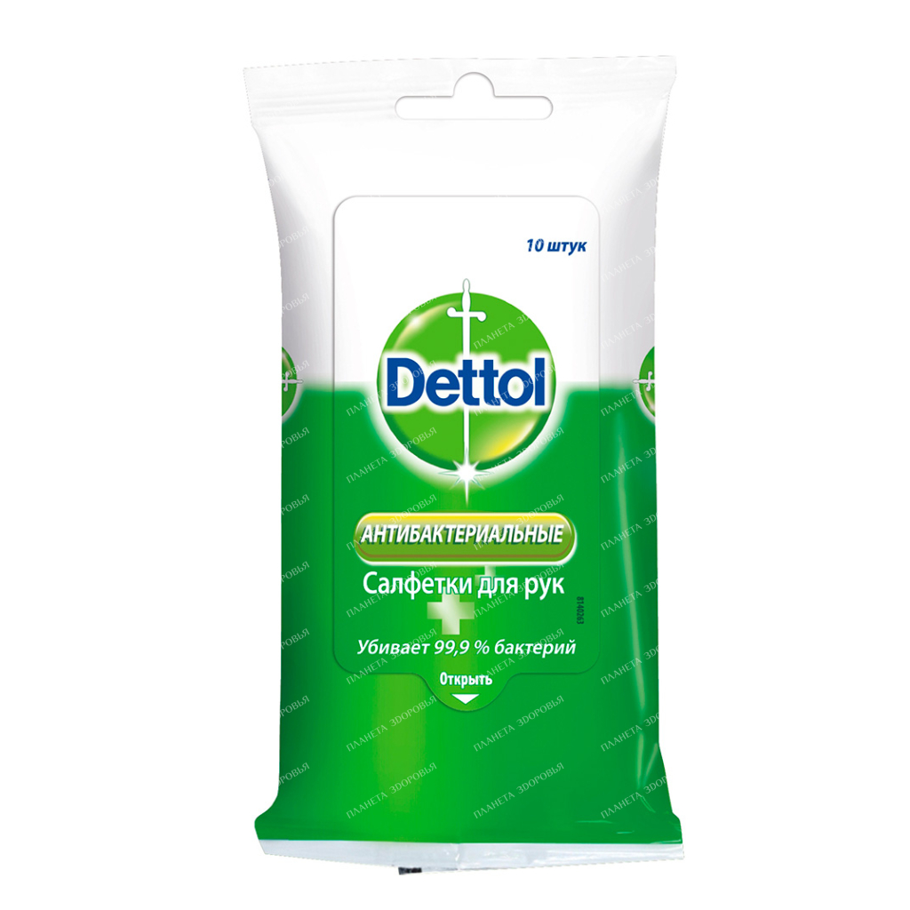 Wet wipes Antibacterial (for hands) MEDTOUCH 10 pcs