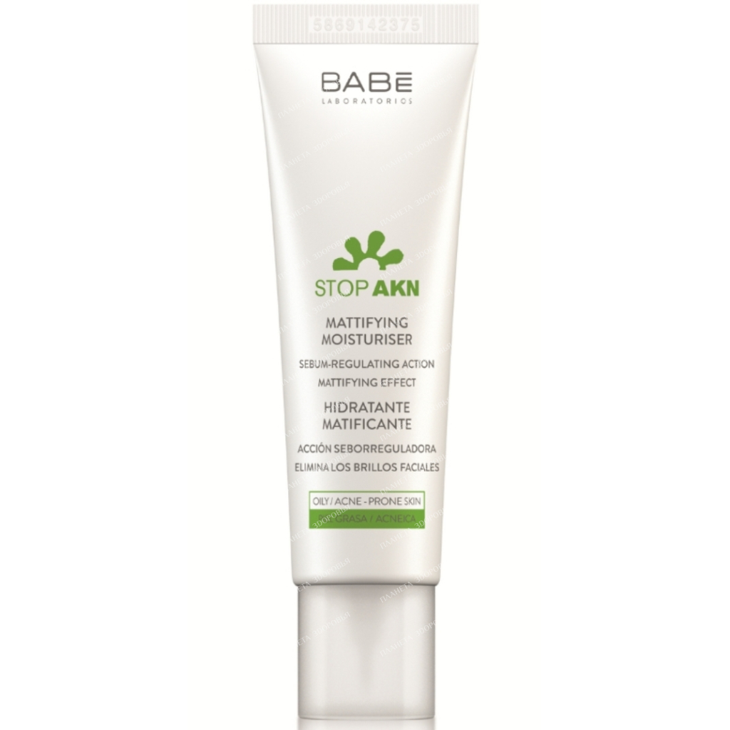 "LABORATORIOS BABE" Mattifying moisturizing emulsion 50 ml