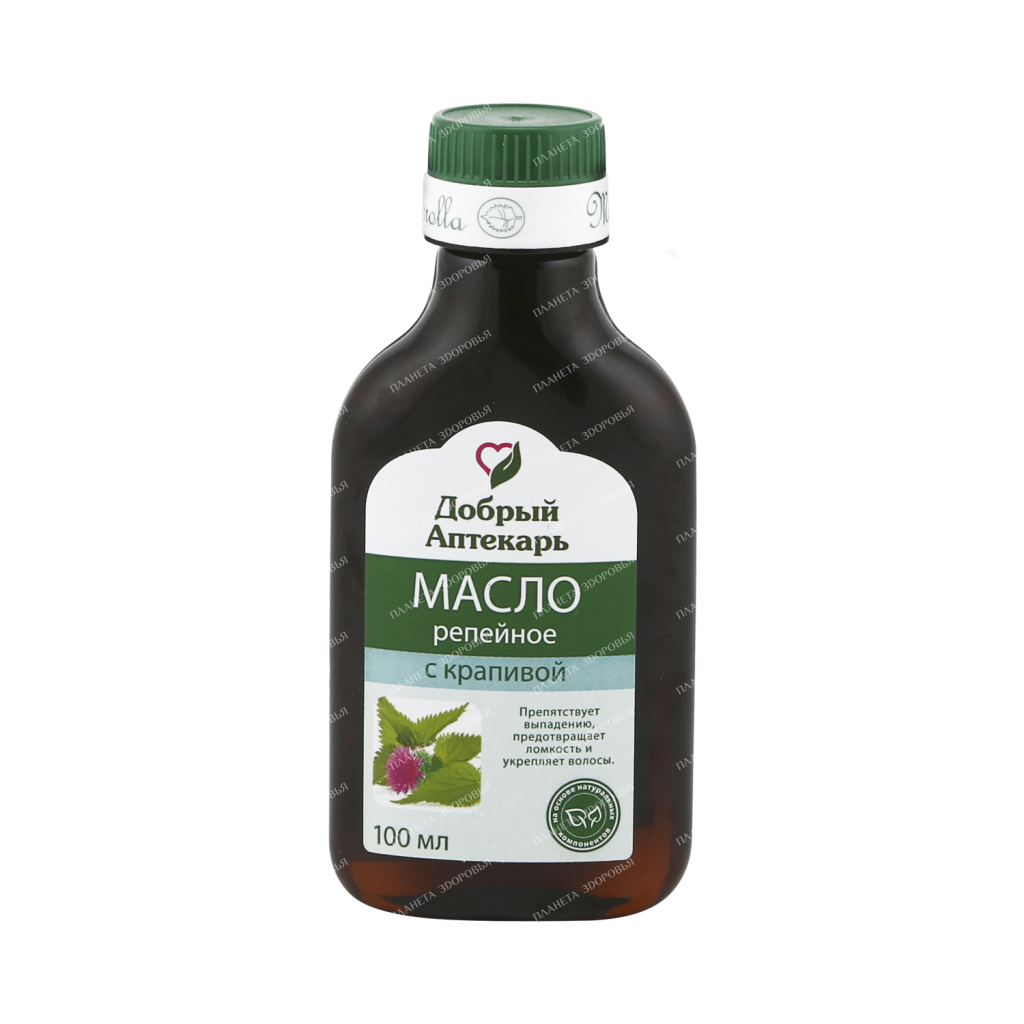 Dobry pharmacist Burdock oil with nettle, 100 ml
