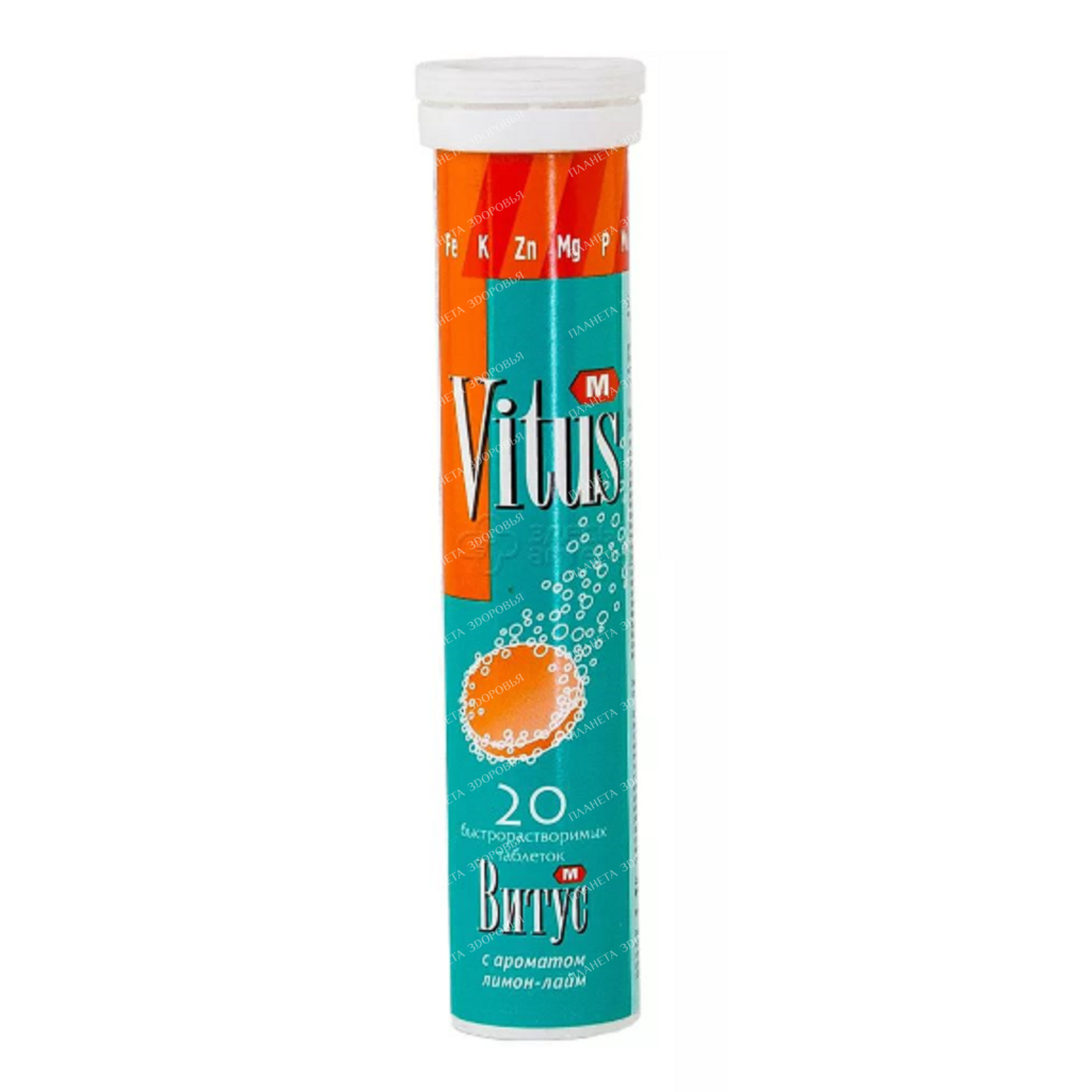 Vitus M with lemon-lime flavor tablets β20
