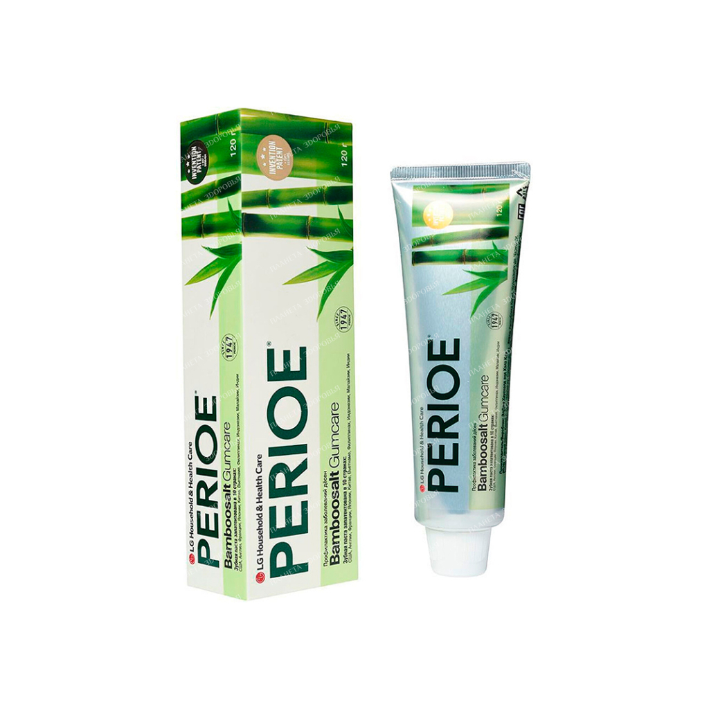 PERIOE Toothpaste with bamboo salt for the prevention of gum problems "Bamboosalt Gumcare" 120 g