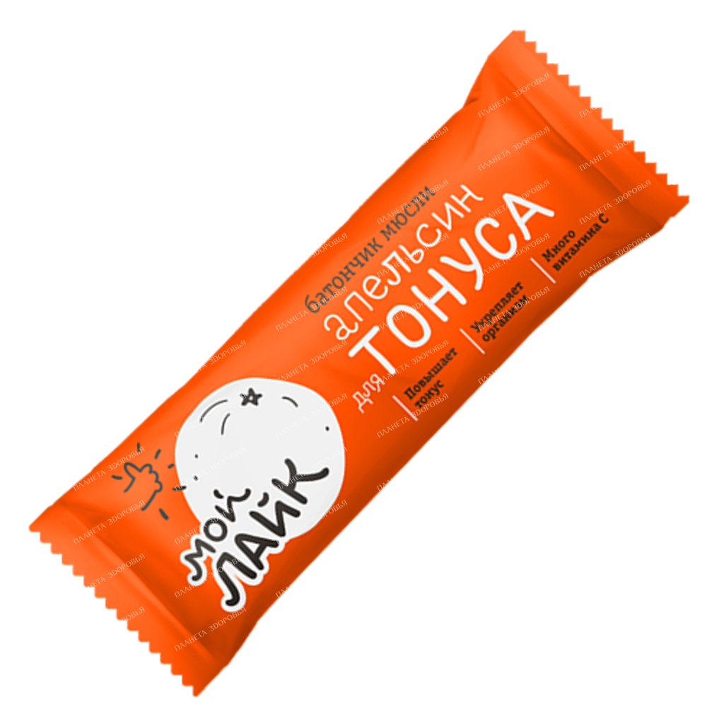 Muesli bar "Orange for tone". Packing 25 g