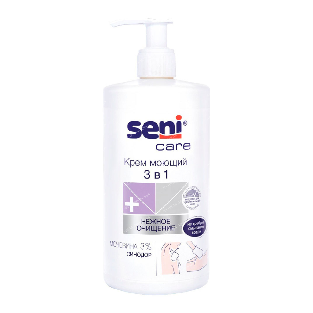 Seni Care Washing cream 3 in 1 500 ml