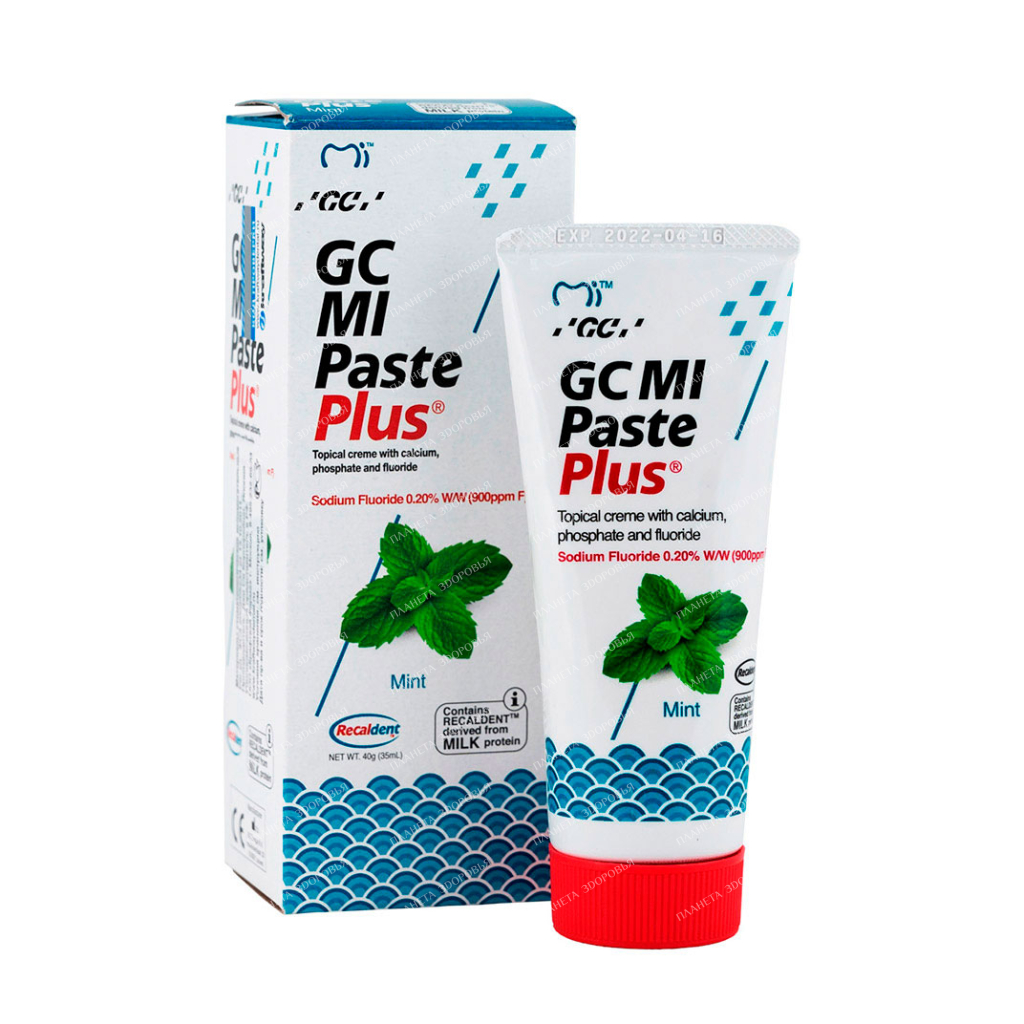 GC MI Paste Plus oral hygiene cream mint flavor 35ml