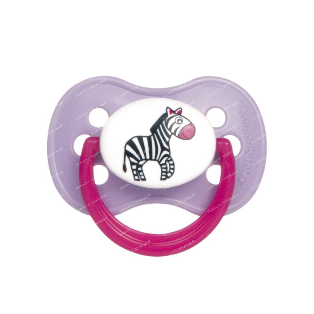 Canpol babies Latex soother (round 0-6 months (blister)) 22/593