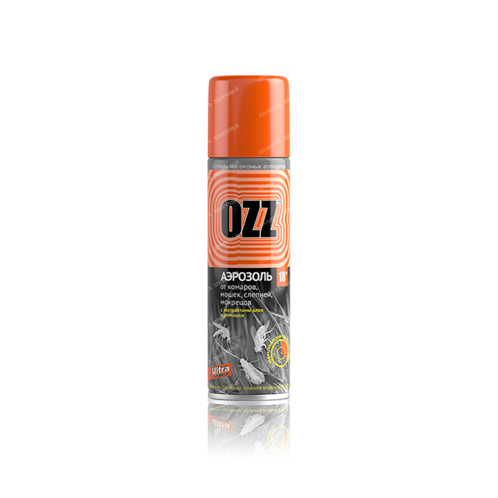 OZZ-18 Repellent against mosquitoes, midges, horseflies, midges, Aerosol, 150 ml