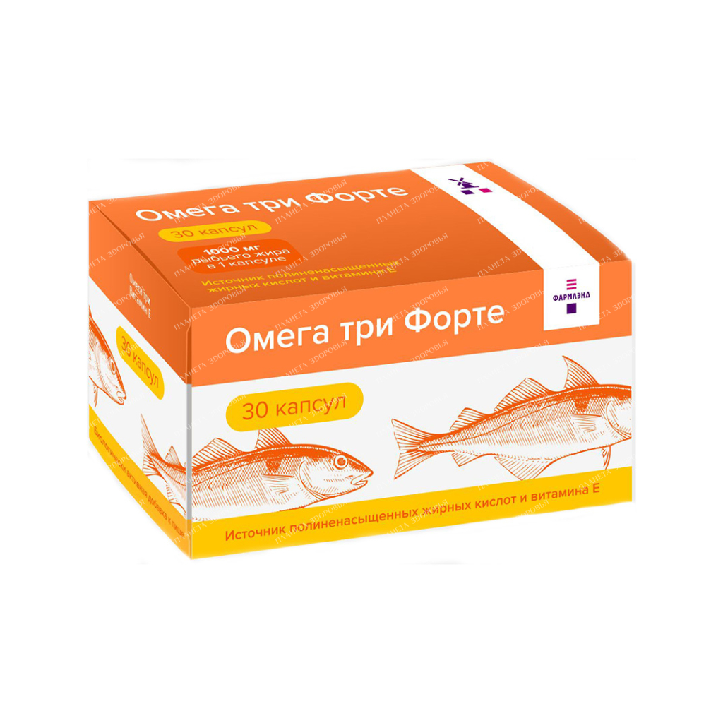 Omega three Forte capsules №30