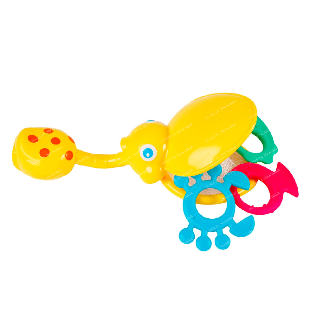 POMA Set of toys "Pelican on the hunt", 4 pcs, 3 years +