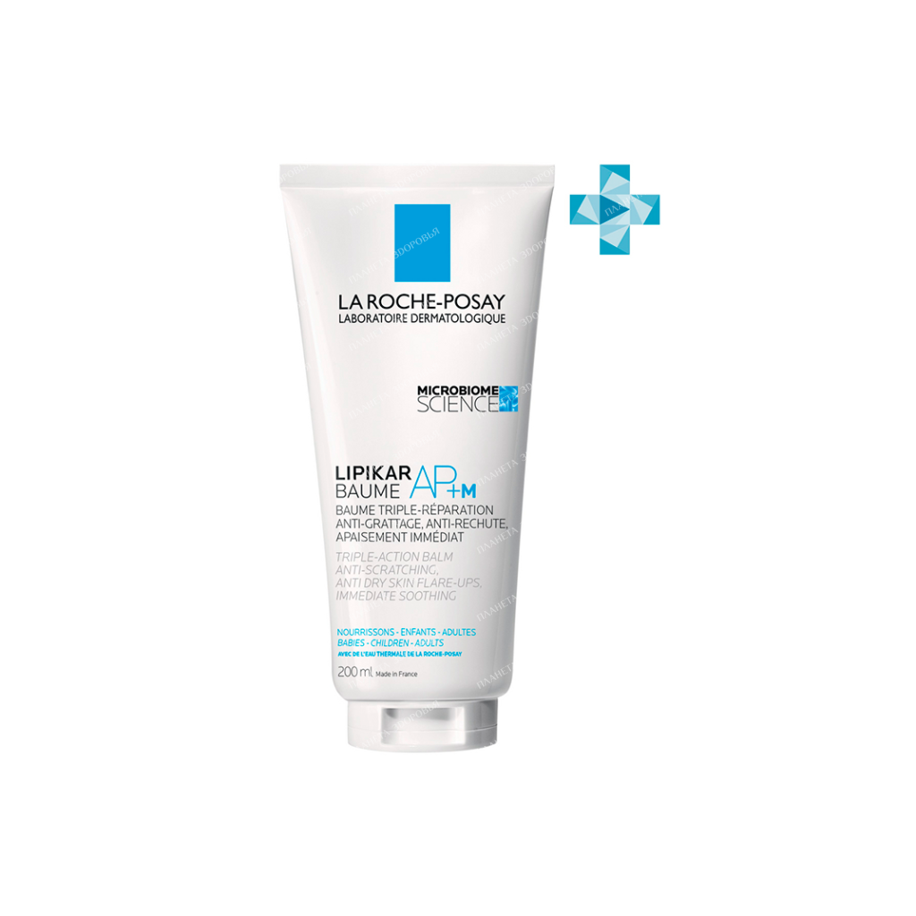 La Roche-Posay Lipikar AP+M Triple action lipid replenishing balm for face and body, 200ml