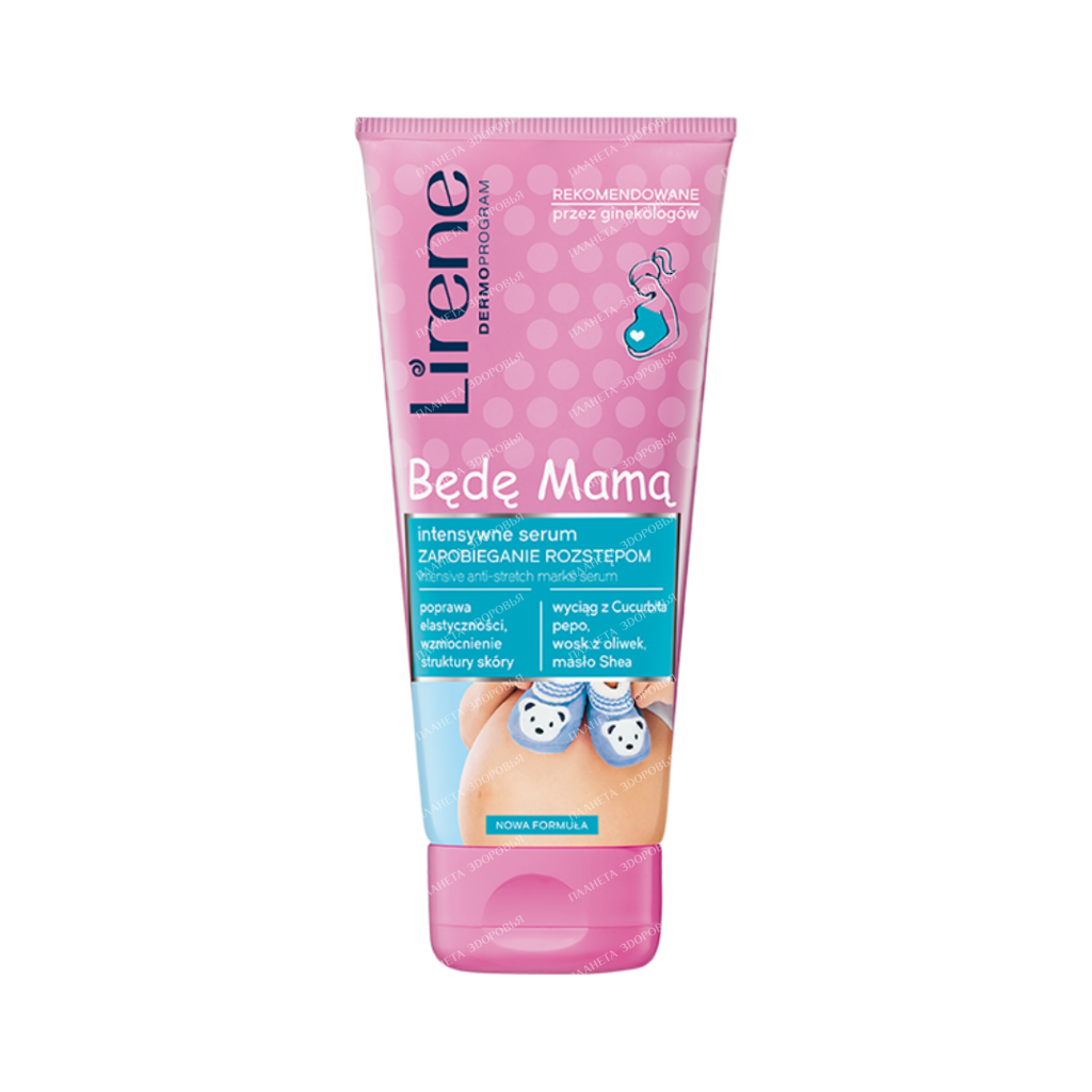 Lirene Becoming a Mom Intensive anti-stretch mark serum, 200 ml