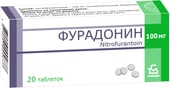 Borimed Furadonin, 100 mg, 20 tab.