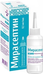 Farmland Miraseptin solution, 0.1 mg / ml, 100 ml.