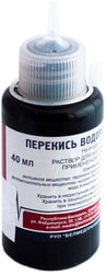 Belmedpreparations Hydrogen Peroxide solution, 30 mg / 1 ml, 40 ml.