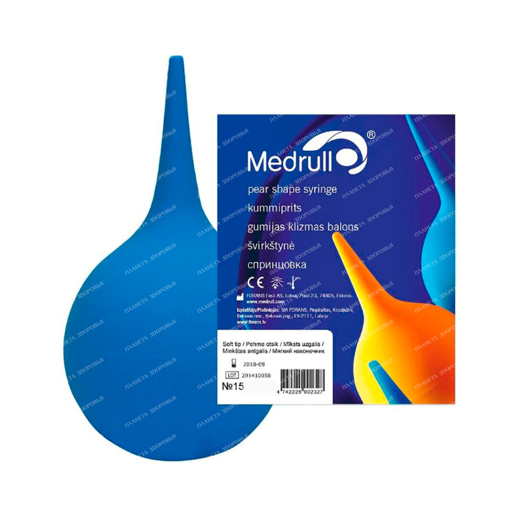 Medrull syringe type A with soft tip A-15 volume 400ml