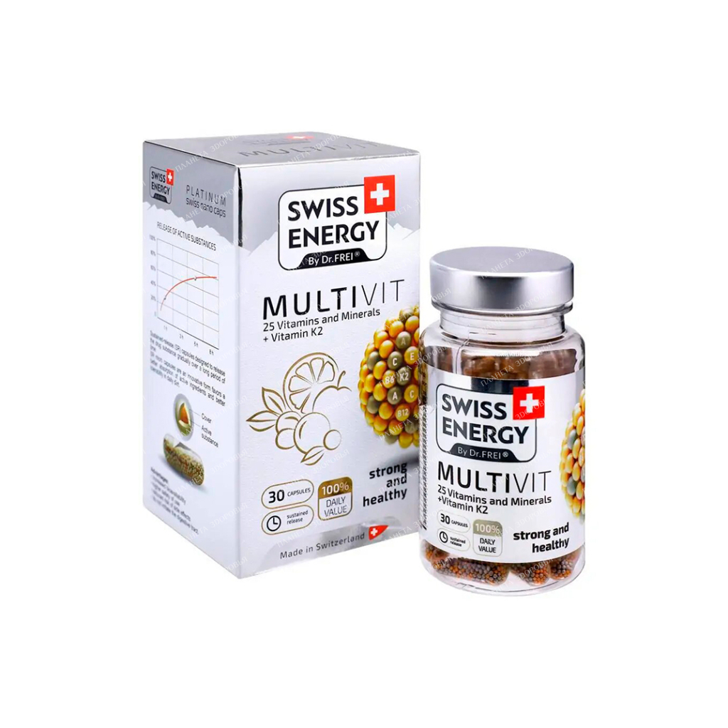 Swiss Energy Multivit capsules №30