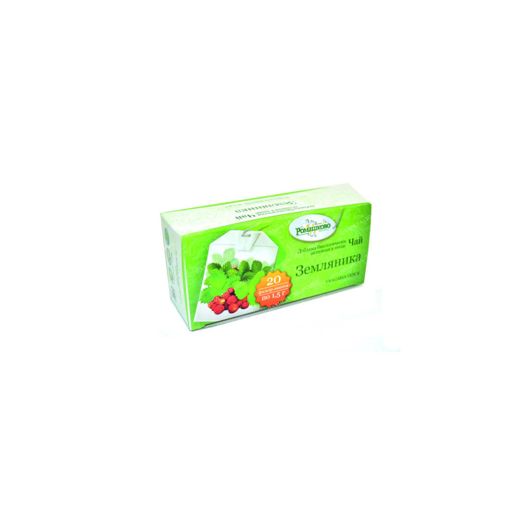 BAA "Tea Strawberry" ROMASHKOVO filter bags 1.5g №20