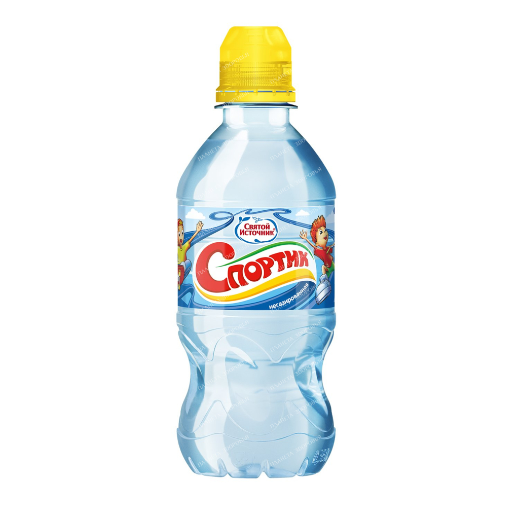 Holy Spring Drinking water for children. (under the trademark SPORTIK) non-gas. 0.33l