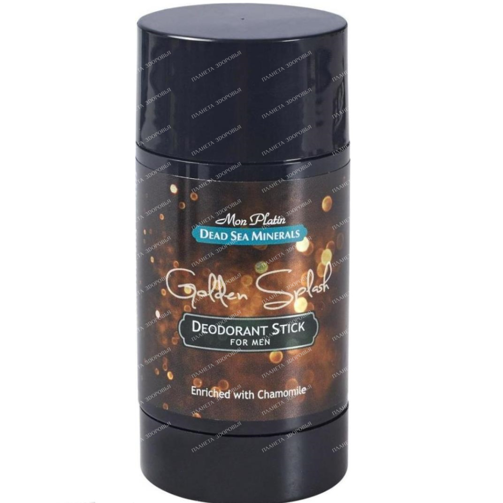 Mon Platin Dead Sea Minerals Deodorant for men (GOLDEN SPLASH) 80 ml